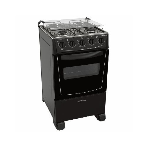 PUNKTAL Cocina a gas negra PK-268 BK  Punktal