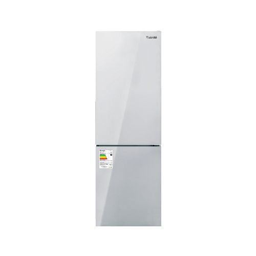 JAMES RJ 428 NT VIDRIO BLANCO REFRIGERADOR COMBI F. SECO  James