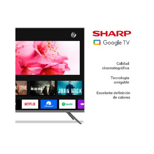 SHARP 4TC65FL6L Smart TV Aquos UHD 4K 65