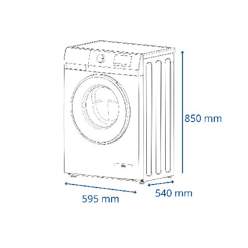 JAMES LR 8140 BL BLANCO LAVARROPAS FRONTAL INVERTER  James