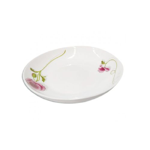 Plato De Ceramica Flores — Hay de todo