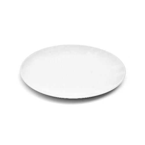 Plato Postre Blanco Tamaño:19.5cm — Hay de todo