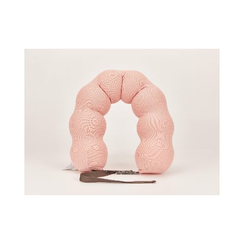 ALMOHADA DE CUELLO VISCOELÁSTICA FORMA DE U (ROSA) — MUMUSO