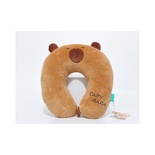 ALMOHADA PARA EL CUELLO EN FORMA DE U CAPIBARA — MUMUSO