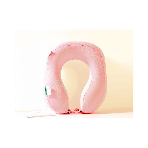 ALMOHADA DE CUELLO EN FORMA DE U DE ESPUMA DE MEMORIA (ROSA) — MUMUSO