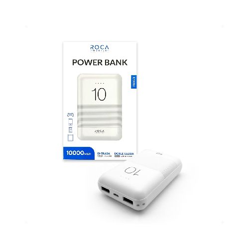 Power Bank Roca Pb10pd 10.000mah 20w/Qc/Pd  ROCA