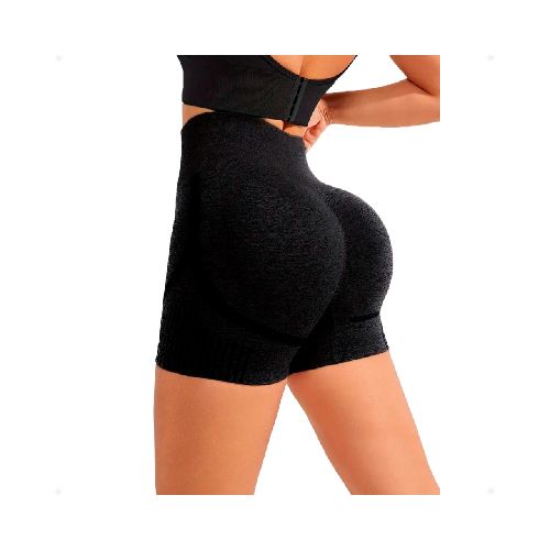 Short Push Up Levanta Glúteos Negro Talla S/M  GENERICA