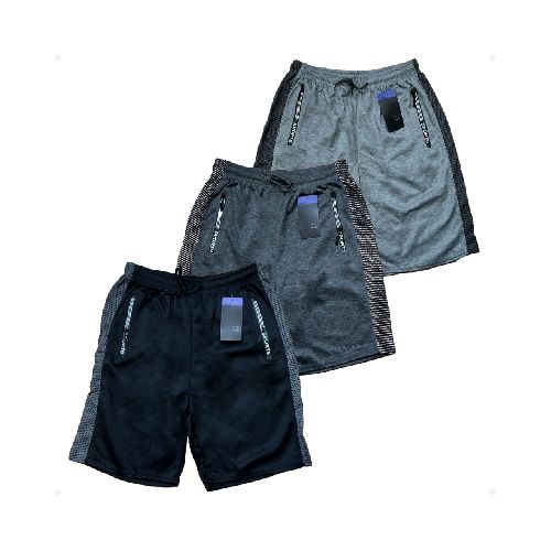 Short Bermuda Deportiva Gris Oscuro Talla M  