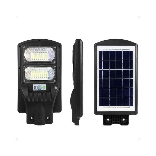 Foco solar led 100w 2 modulo jortan lh-3121  