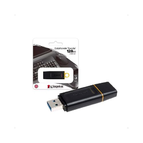 Pendrive USB 3.2 Gen 1 DataTraveler Exodia de 128GB Kingston N  