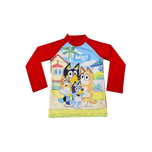 Remera UV Malla Infantil Bluey Varios Talles — Cartoons