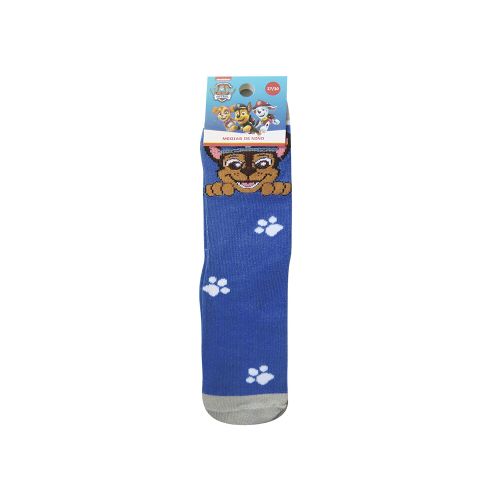 Medias Infantiles Paw Patrol Azul Oficial Talle 19/30 — Cartoons