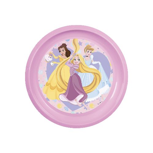 Plato Plástico Princesas Disney 22 cm — Cartoons