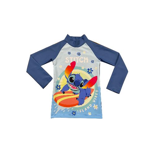 Remera UV Malla Infantil Stitch Varios Talles — Cartoons