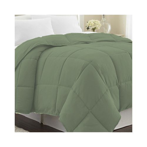 Acolchado de Plumas 1 Plaza Home Class - VERDE — Cartoons