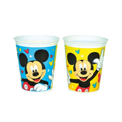 Cotillón Vaso x 8 - Mickey  Mickey mouse