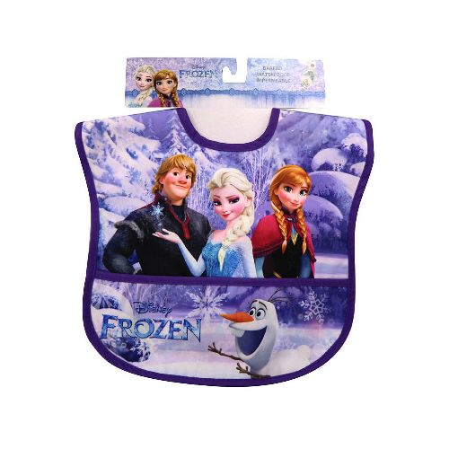 Babero Grande con Velcro Sublimado Waterproof - Disney Frozen — Cartoons