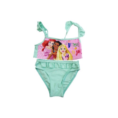 Malla Bikini 2 Piezas Princesas Talle 2/10 - MENTA — Cartoons