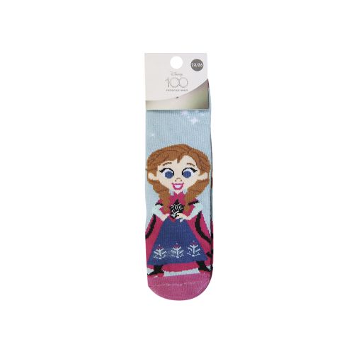 Medias Infantiles Frozen Celeste Oficial Talle 19/30 — Cartoons