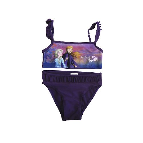 Malla Infantil Bikini 2 Piezas Frozen Talle 4/10 - VIOLETA OSCURO — Cartoons