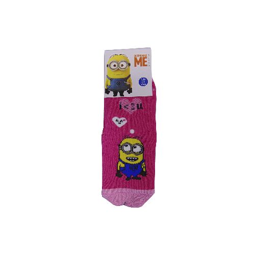 Medias Infantiles de Minions - Varios Diseños - ROSA — Cartoons