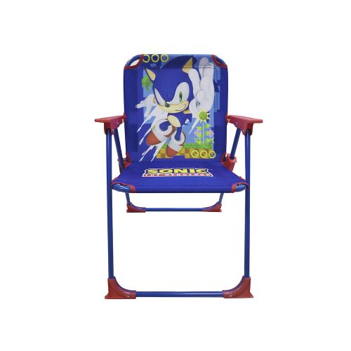 Silla Playa Infantil Sonic Plegable Con Seguro — Cartoons