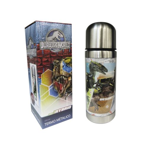 Termo de Metal Térmico Jurassic World 350 ml  Jurassic world