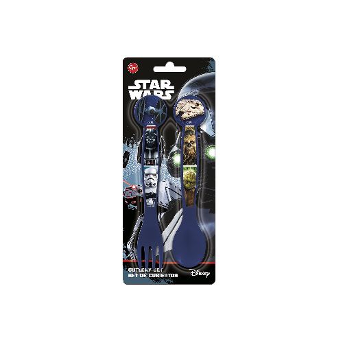 Set x 2 Cubiertos Infantiles Star Wars — Cartoons