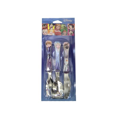 Set X3 Cubiertos Infantiles Frozen — Cartoons