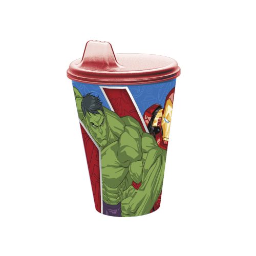 Vaso Plástico con Pico Avengers 430 ml — Cartoons