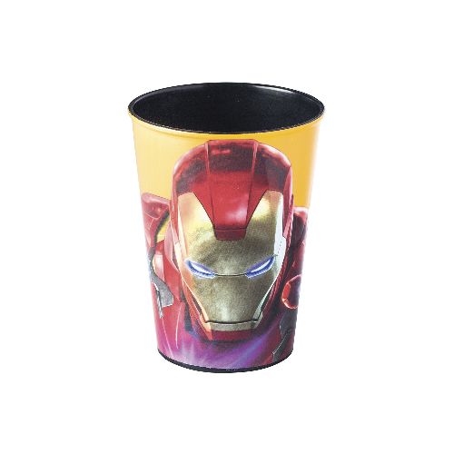 Vaso Plástico 320 ml - Ironman — Cartoons