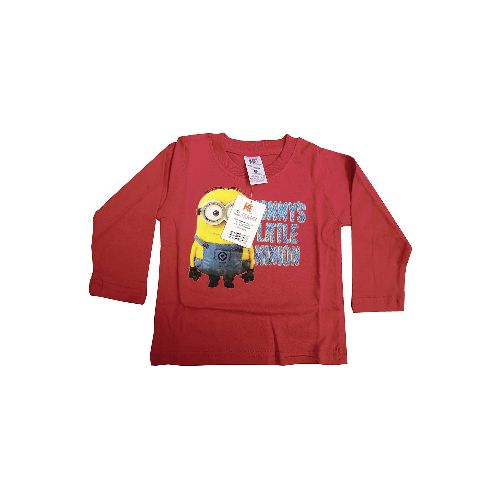 Remera para Bebés de Minions - ROJO — Cartoons