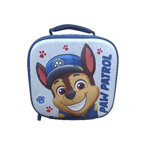 Lunchera 3D Térmica Escolar Paw Patrol 22 x 22 cm Oficial - AZUL — Cartoons