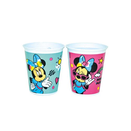 Cotillón Vaso x 8 - Minnie  Mickey mouse