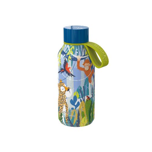 Botella Térmica Acero Quokka Kids 330 ml - JUNGLE — Cartoons