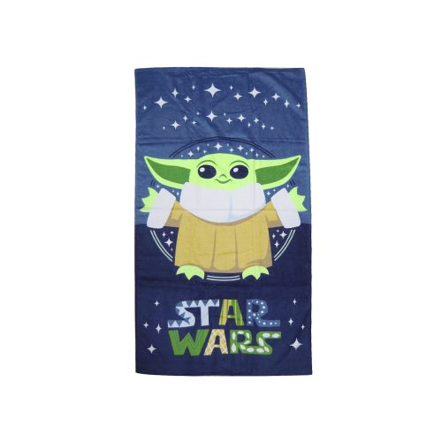 Toalla Infantil Playera Algodón 70 x 130 cm - Baby Yoda — Cartoons