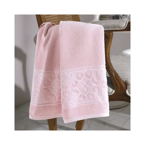 Toalla Baño Comfort Dohler 100% Algodón 70 x 140 cm - 7206-ROSA CLARO — Cartoons