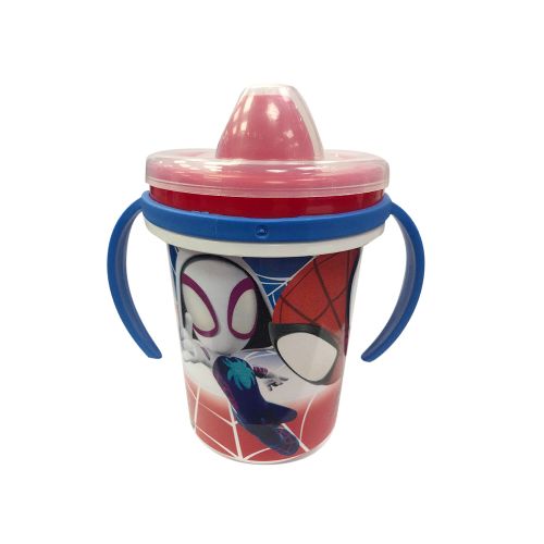 Vaso Entrenador Spiderman con Tapa 330ml — Cartoons