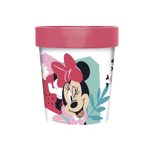 Vaso Plástico Minnie para Microondas 260 ml — Cartoons