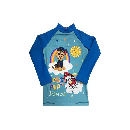 Remera UV Malla Bebé Paw Patrol — Cartoons