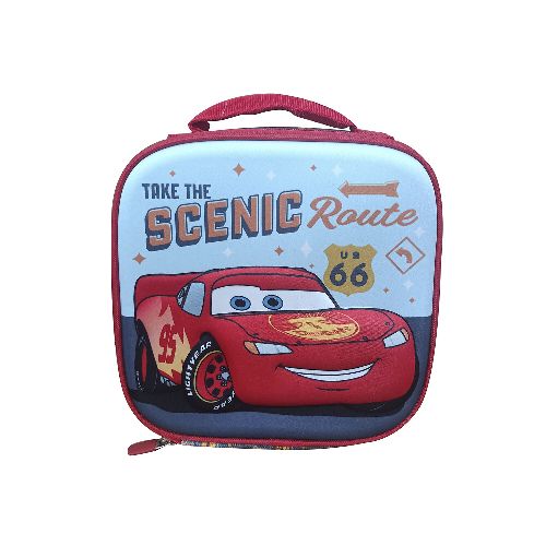 Lunchera 3D Térmica Escolar Cars 22 x 22 cm Oficial — Cartoons