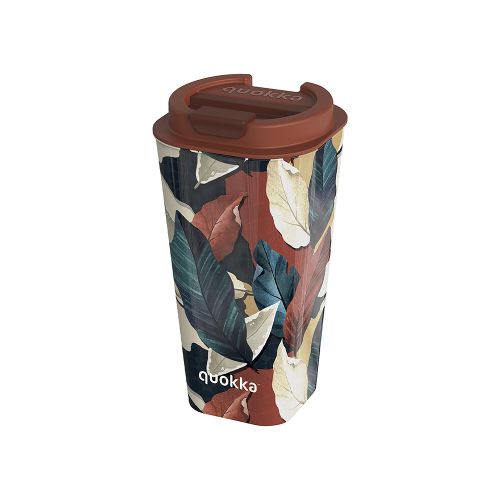 Vaso Doble Pared Transportable Quokka 450 ml - MARRON — Cartoons