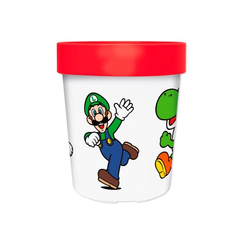 Vaso Plástico Mario Bros para Microondas 260 ml — Cartoons