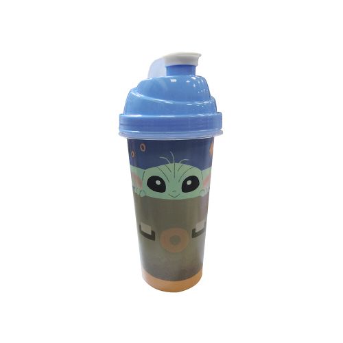 Vaso Plástico Milk Shake Baby Yoda 580 ml — Cartoons