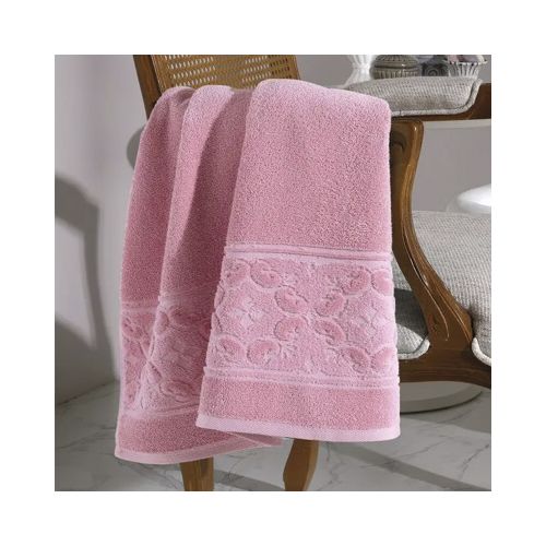 Toalla Baño Comfort Dohler 100% Algodón 70 x 140 cm - 7206-ROSA — Cartoons