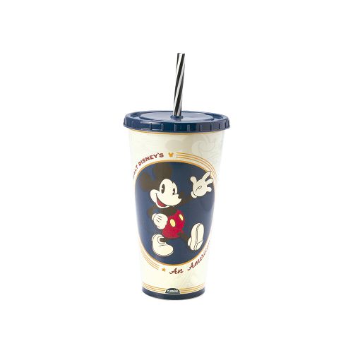 Vaso Plástico con Pajita Mickey 700 ml — Cartoons