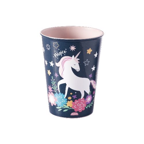 Vaso Plástico 320 ml Unicornio — Cartoons