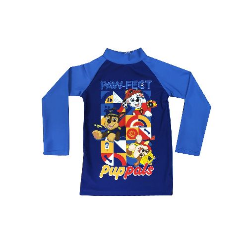 Remera UV Malla Infantil Paw Patrol - CHASE — Cartoons