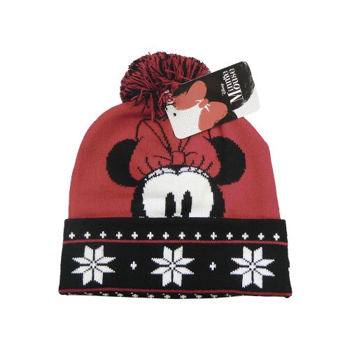 Gorro de Lana con Pompón Infantil Minnie Oficial — Cartoons