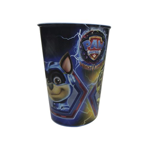 Vaso Plástico Paw Patrol 320 ml - The Mighty Movie — Cartoons